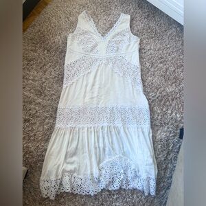 BCBG Satin/Lace Dress
